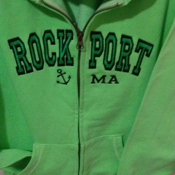 Sweaterhoodie aqua green size large and kids - Picture 3 of 15
